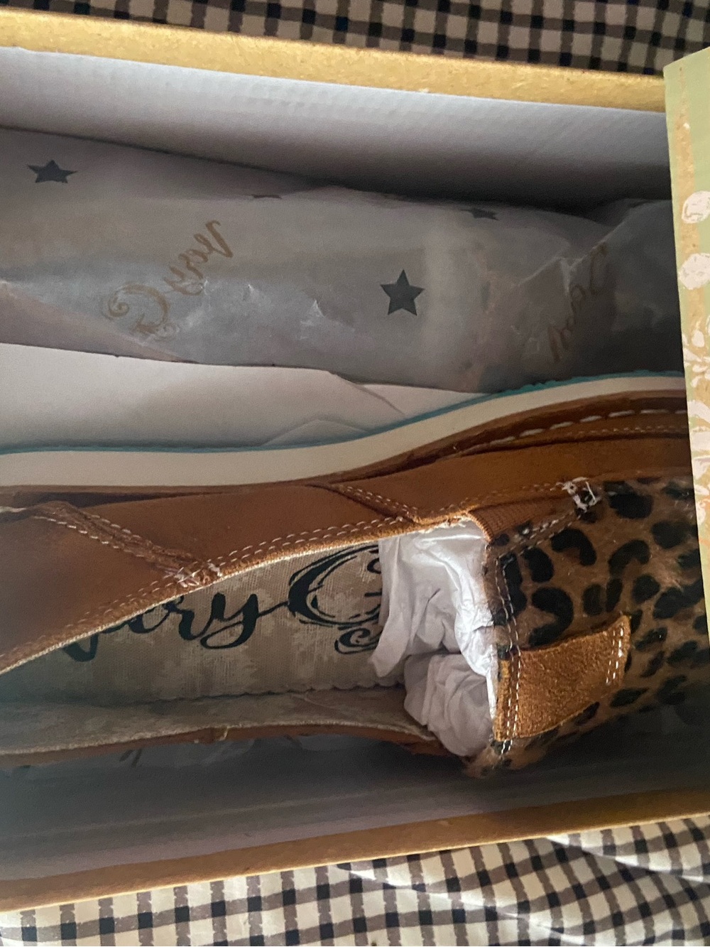 Very G Leopard-Accent Slip-On Loafer in Brown and Black